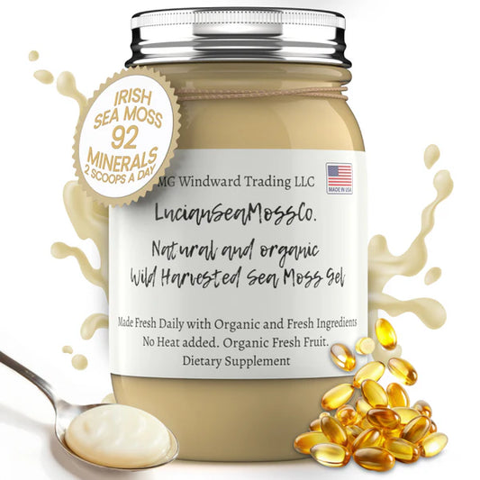 Buy 2 Get 1 FREE! Alkaline Sea Moss Gel with COLLAGEN PEPTIDES